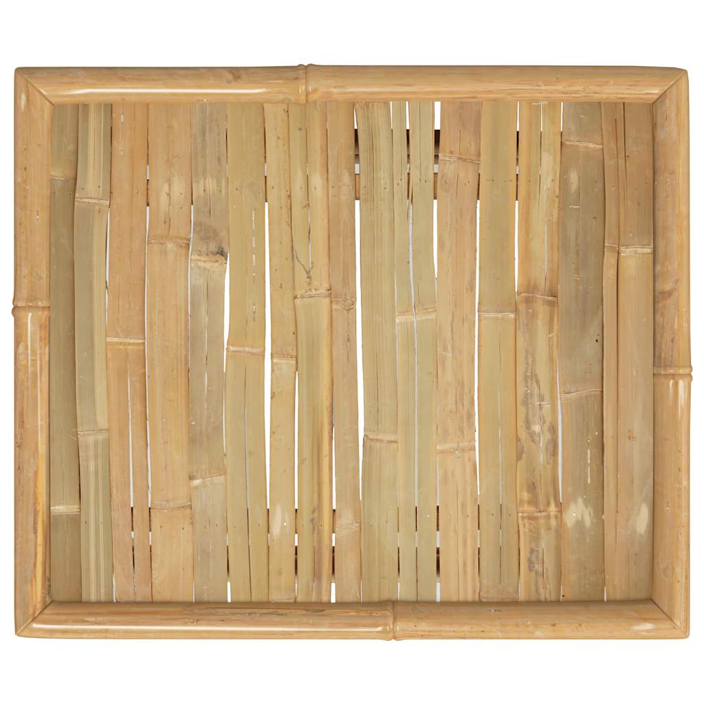 Garden Table 65 X 55 X 30 Cm Bamboo