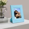 Desktop Decor Instant Camera Photo Frame Rivet Card Display Stand for Polaroid/Fujifilm Instax