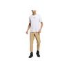 Adidas Solid Color Logo Print Joggers Men Bottoms Light-Khaki HN2044