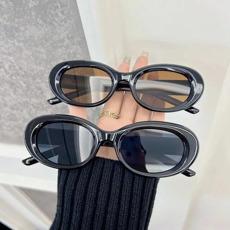 Cute Oval Designer Sunglasses Women Men Small Frame Stylish Sun Glasses Female Male Brand Fashion