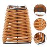 Lampshade for Table Replacement Woven Shades Vintage Pendant Restaurant Protector Metal Rattan Light