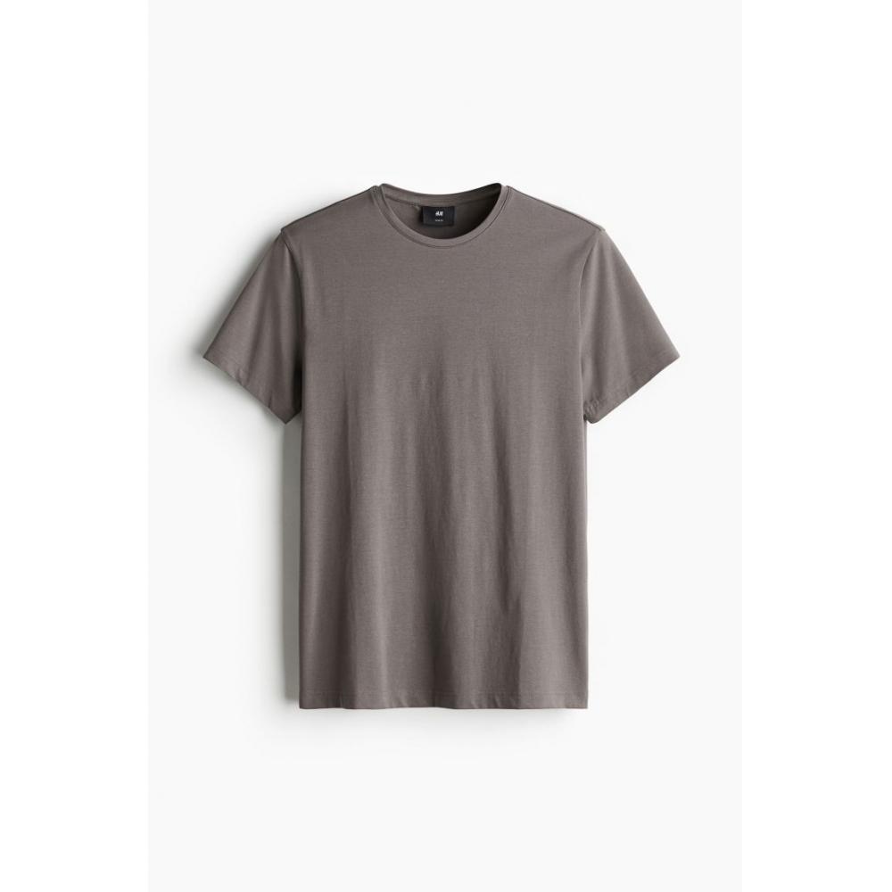 

Футболка HM slim fit серая