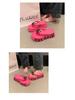 EVA Thick-Soled Cute Cartoon Kitten Clip-Toe Women's Flip-Flops - Summer Outdoor Height-Increasing Sandals