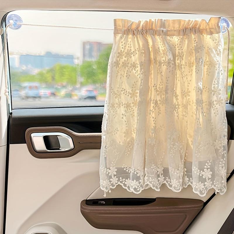 Car Curtain Universal Car Sunscreen Sunshade Princess Style Creative Blackout Car Privacy Curtain Car Accessories For Women