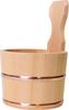 Kiso Kogei Bathtub, Made In Japan, Wooden Sawara Bucket with Handles and Copper Band