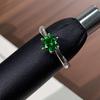 Cultivated Gem Live Adjustable Ring High Sense Fashion Simple Light Luxury Ring
