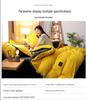 Four-Piece Winter Rabbit Velvet Bedding Set: Flannel Duvet & Warm Thickened Quilt Covers