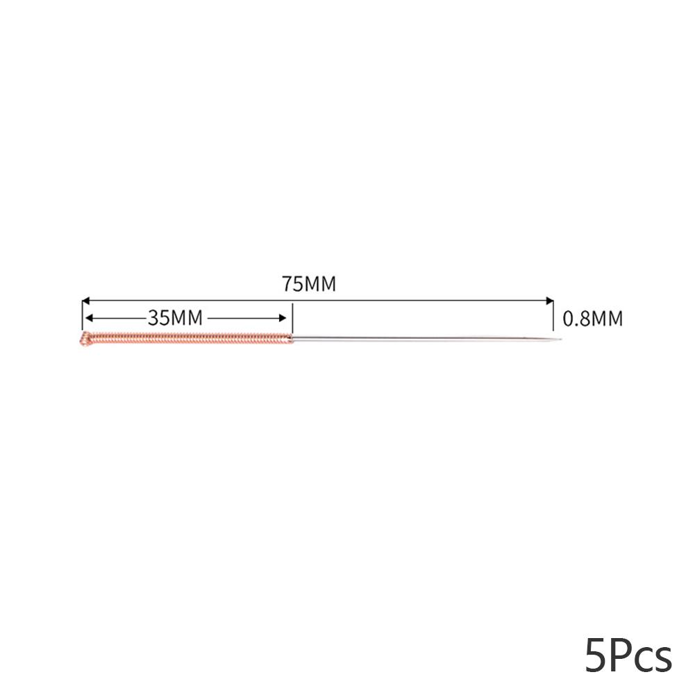 5 buc instrumente imprimantă 3D ace de curățare a duzei din oțel inoxidabil E3D V6 duză MK8 burghie ac pentru imprimanta 3D Ender 3 V2