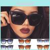 Extragroße Sonnenbrille Herren Damen Retro Brille Übergröße Quadratische Sonnenbrille Mit Klassischem Stil