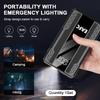 EAFC MultiFunction Portable Car Jump Starter - Fast Charging, 12V Car Jump Starter Battery Charger with Lighting