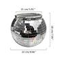 Parties Wine Bucket Beverage Tub Discos  Mirrored Ice Bucket Fashion Drinkware for Parities, Summer Gatherings