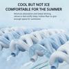 Soft Silky Cool Summer Quilt Double Side Cold & Cooling Fabric Breathable Cooled Air Condition Blanket Summer Thin Comforter