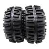 Durable Soft Rubber 2.2" Rock Crawler Tires With Foam For Axial Scx10 Wraith Trx-4