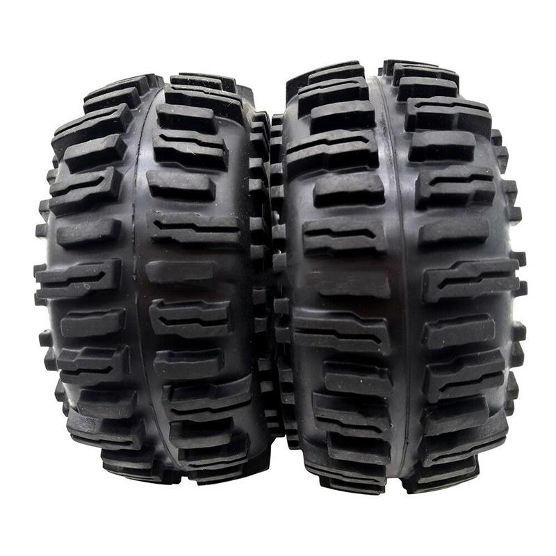 Durable Soft Rubber 2.2" Rock Crawler Tires With Foam For Axial Scx10 Wraith Trx-4