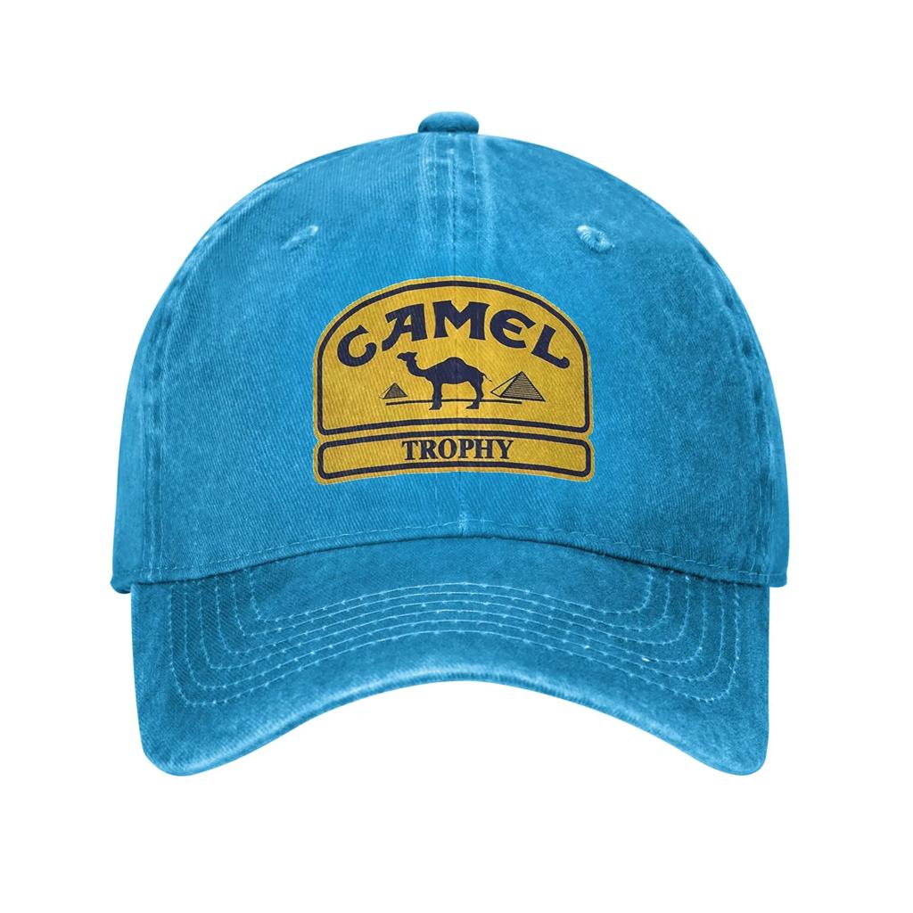 Camel Trophy Denim Cap Casual Baseball Caps Adjustable Hat Summer Unisex Baseball Hats