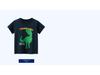 2025 Summer Kids' Korean Dinosaur Cartoon T-shirt - Short Sleeve Boys' Baby Clothing