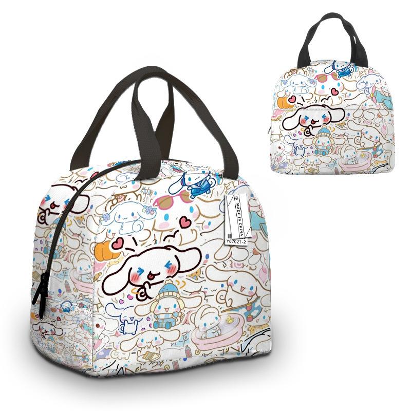 Cartoon Thermal Insulation Lunch Bag Portable Portable Lunch Bag Lunch Box Bag Student Office Worker With Meal Storage Bag