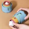 Colorful Silicone Stacking & Number Building Blocks for Early Learning
