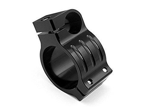 Szmsmy 31/33/35/37/39/41mm Fork Clip-On Handlebars with CNC Riser, Regular Handlebars (31, Black)