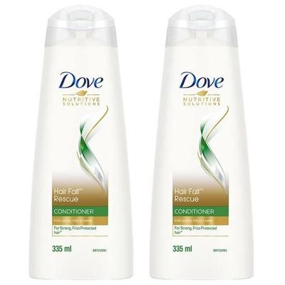 Hair Fall Rescue Conditioner 335 ml, Haarausfallkontrolle für geschmeidiges, kräuselfreies Haar und geschädigtes Haar für Männer & Frauen (2er-Pack)