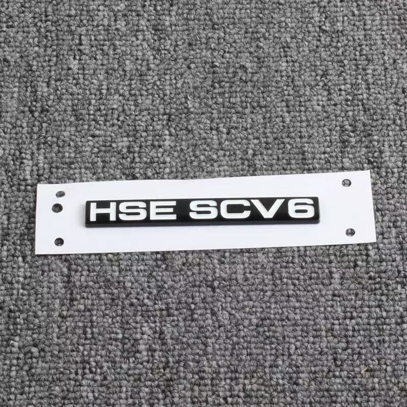 For Land Rover Range Rover HSE SDV6 SCV8 SI4 LUXURY Letter Emblem Modified Rear Trunk Badge bwsx9