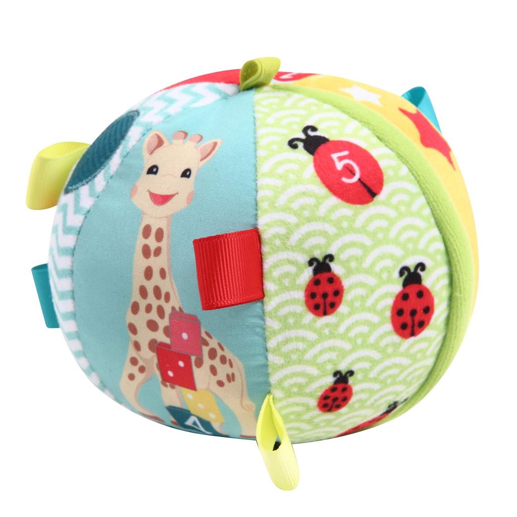 Sophie the Giraffe First Ball [Official Japanese Product] Vulli Softball Baby Ball Develops the Five Senses for Babies and Infants Ages 0-3 Months, 1