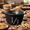 Magical Halloween Kitchen Tools 4 Piece Witch Cauldron Measuring Cups For Baking Candy Party Supplies And Witchcraft Decor