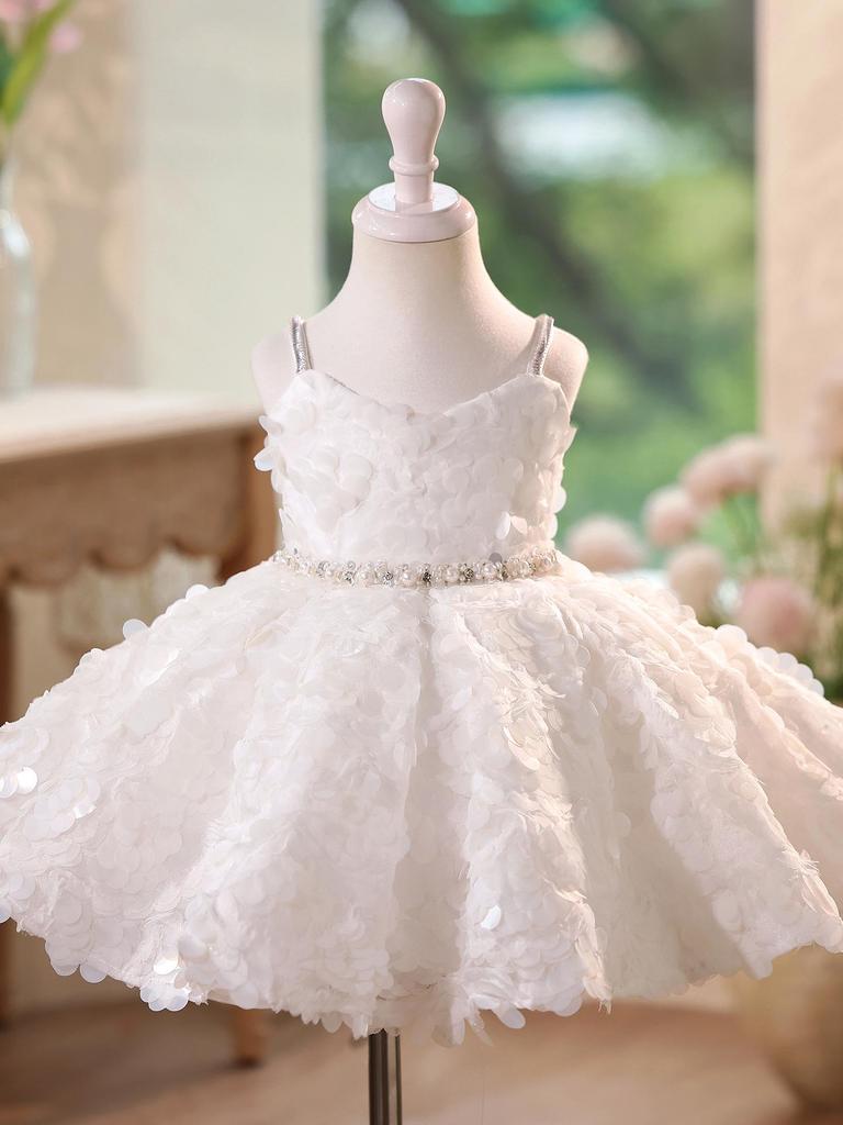 High-End Flower Girl Princess Dress for Weddings & Performances