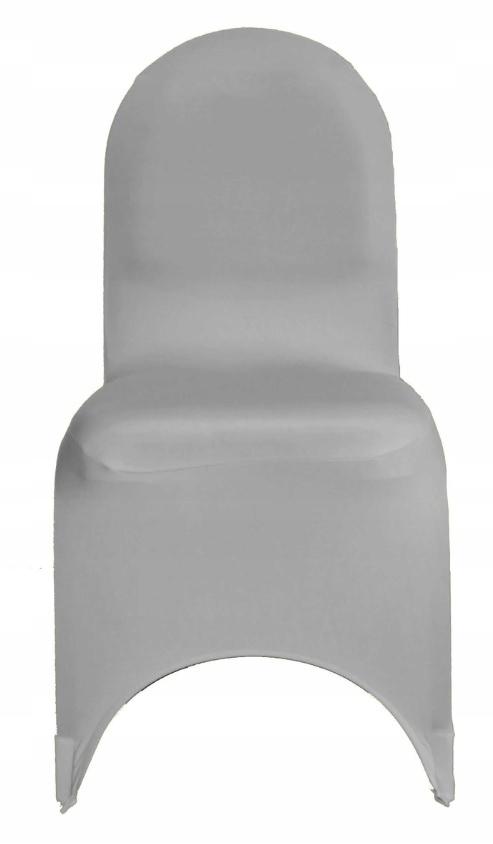 Grey Chair Cover Premium Banquet