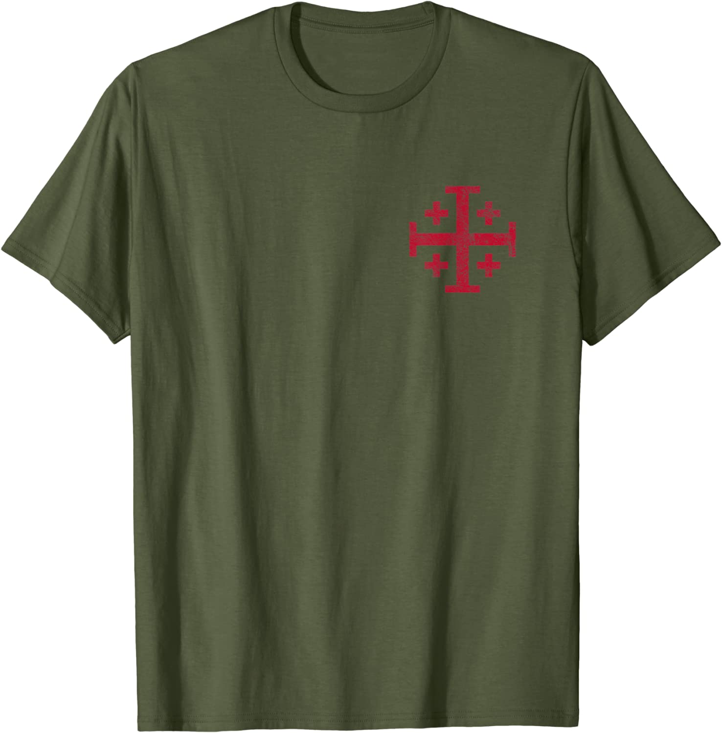 

Knight s Templar Jerusalem Cross Kingdom of Jerusalem Men T-Shirt Short Sleeve Casual 100% Cotton O-Neck Summer TShirt XL