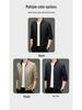 Spring/Autumn Men's Stand Collar Business Jacket - Professional Attire for Young & Middle-aged Bosses