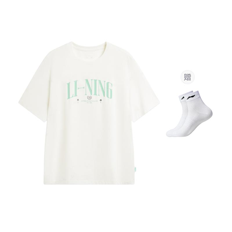 Li Ning Sports Life Collection Short Sleeved T Shirts Men's AHSW277-1