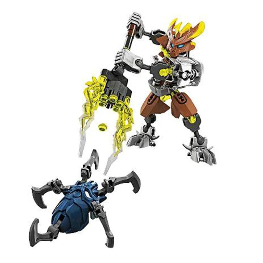 NEUE Goldene Maske Bionicle Baustein Anime Actionfiguren Soldat Roboter Stein 2in1 Gali Lewa Tahu Beschützer Spielzeug Für Jungen Geschenk