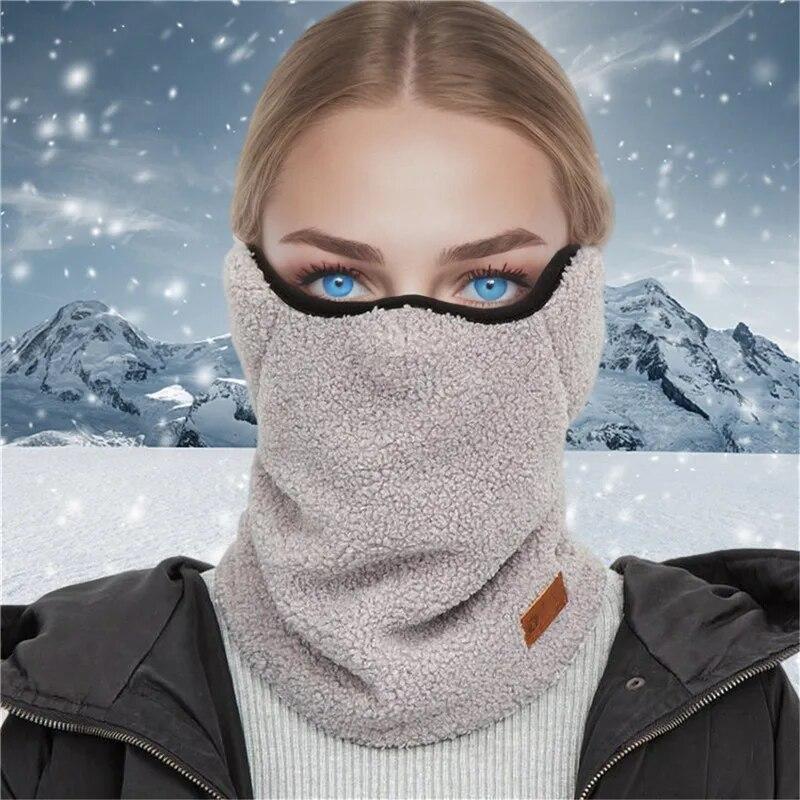 Buy 1PC Soft Polar Fleece Neck Warmer Winter Sport Scarf Face