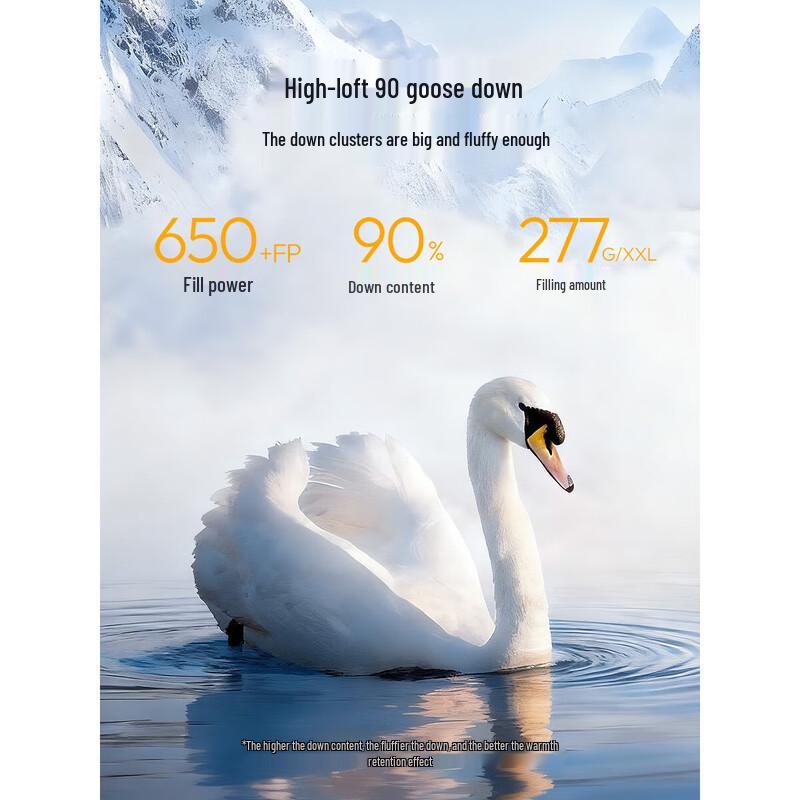 Women's Long Hooded Goose Down Puffer Coat