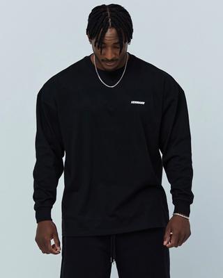 Beleumaneopaeleol Simple Logo Oversized Long Sleeve
