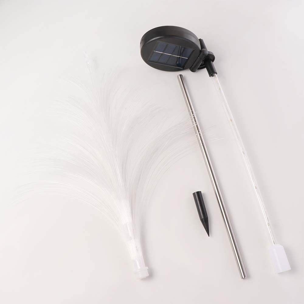 Christmas Tree Solar Fiber Jellyfish Lamp Waterproof Floodlight Jellyfish Lights Colorful Led Christmas Tree Light Landscape