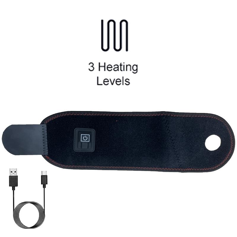 

Регулируемый электрический согревающий голеностопный бандаж, массажер для голеностопа, поддержка для мужчин и женщин, прочный голеностопный бандаж, спортивная защита, тренировка голеностопа и ноги