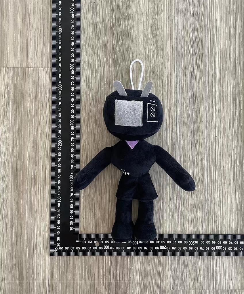 Skibidi Toilet Man Vs. Monitor Man Doll Plush Toy