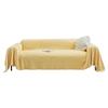 Autumn and Winter Solid Color Thickened Three-Dimensional Suede Sofa Towel Sofa Cover Towel Cat-Proof Sofa Cover Universal Blanket Multi-Purpose