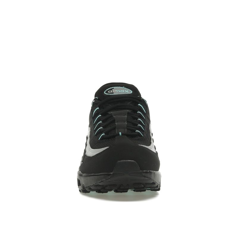 Nike Air Max 95 Black Aurora Green Unisex Sneakers Cool-Grey HV6062-001