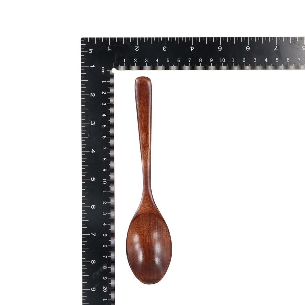 Tacâmuri Anti-Zgârieturi Linguriță Ceai Cafea Bucătărie Lingură de Amestecat Furculiță Linguriță Cafea Lingură de Lemn