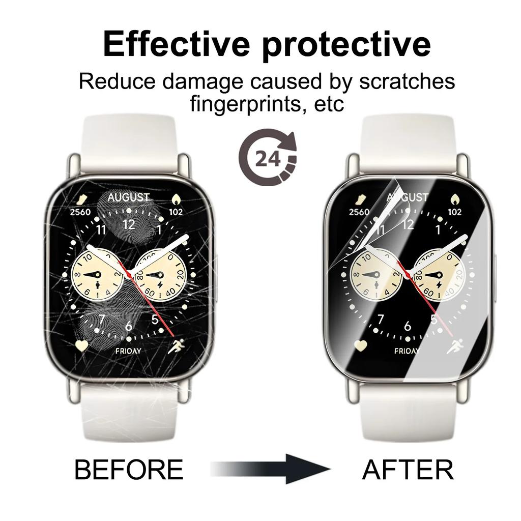 5-20PCS Flexible TPU Screen Protectors for Xiaomi Redmi Watch 5 HD Clear Anti-scratch Soft Hydrogel Film for Mi Redmi Watch 5