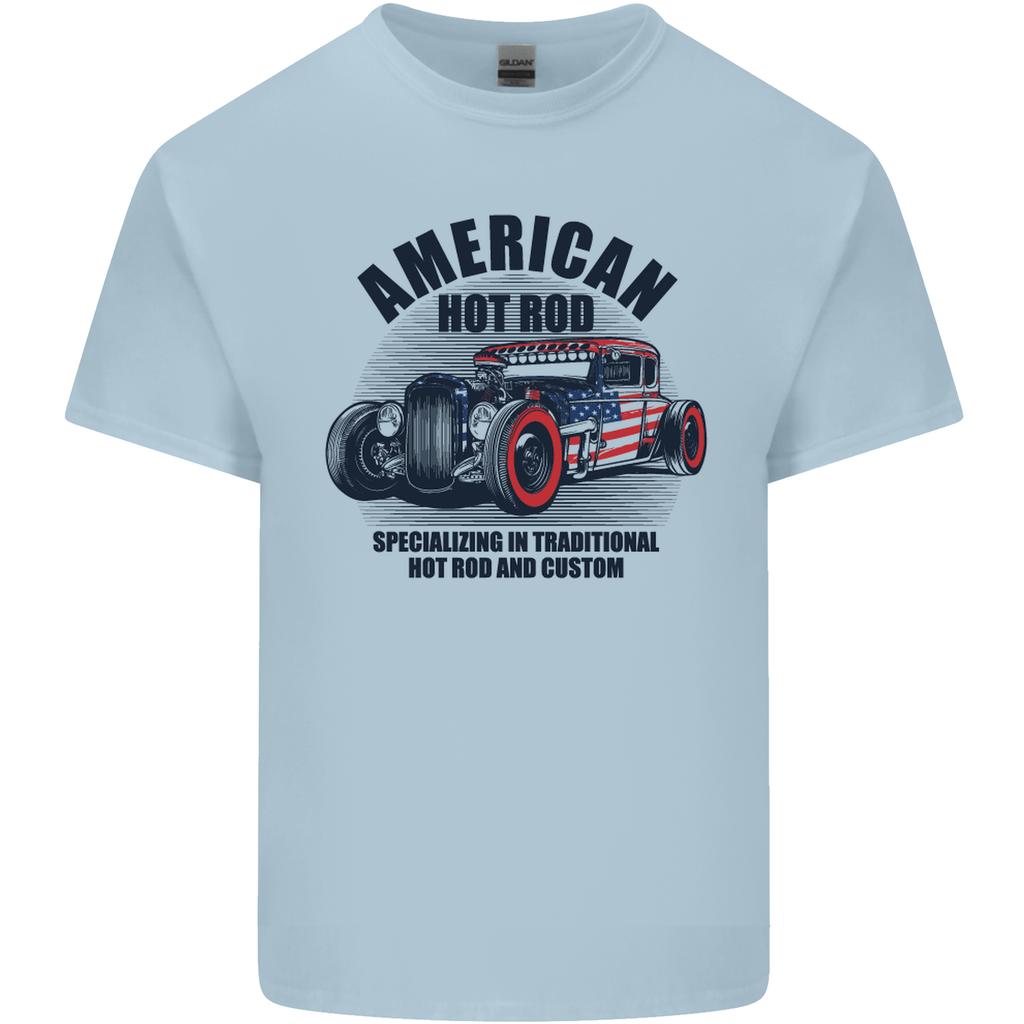 American Hot Rod Hotrod Enthusiast Car Unisexs Light Cotton TShirt