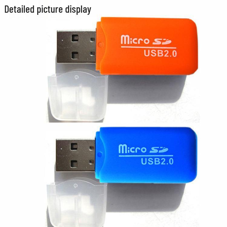 Compact High-Speed USB 2.0 Card Reader for Mobile Phone Memory Cards