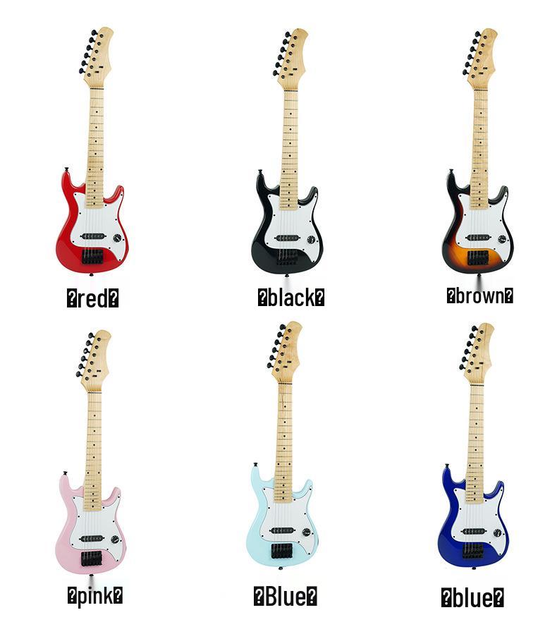 Electric Guitar ST Classic Model, 22 Frets, Suitable for Adults and Children, Entry-Level.