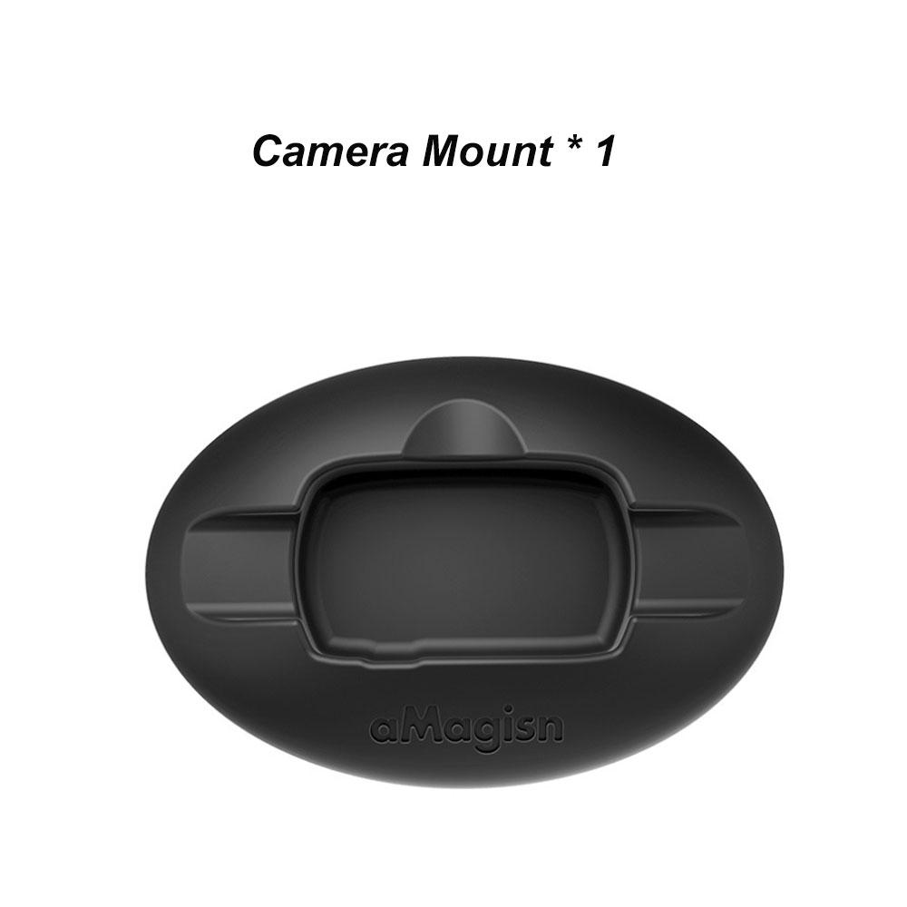 For Insta360 X5/X4/X3 Camera Mount Desk Stand Mount Base Holder Silicone Vehicle Dock Support Action Camera Accessorie