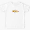 1975 Triumph Spitfire – Yellow Classic British Roadster Art Kids T-Shirt