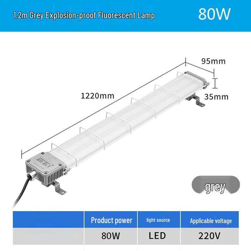 LED Explosion-Proof Fluorescent Light Fixture