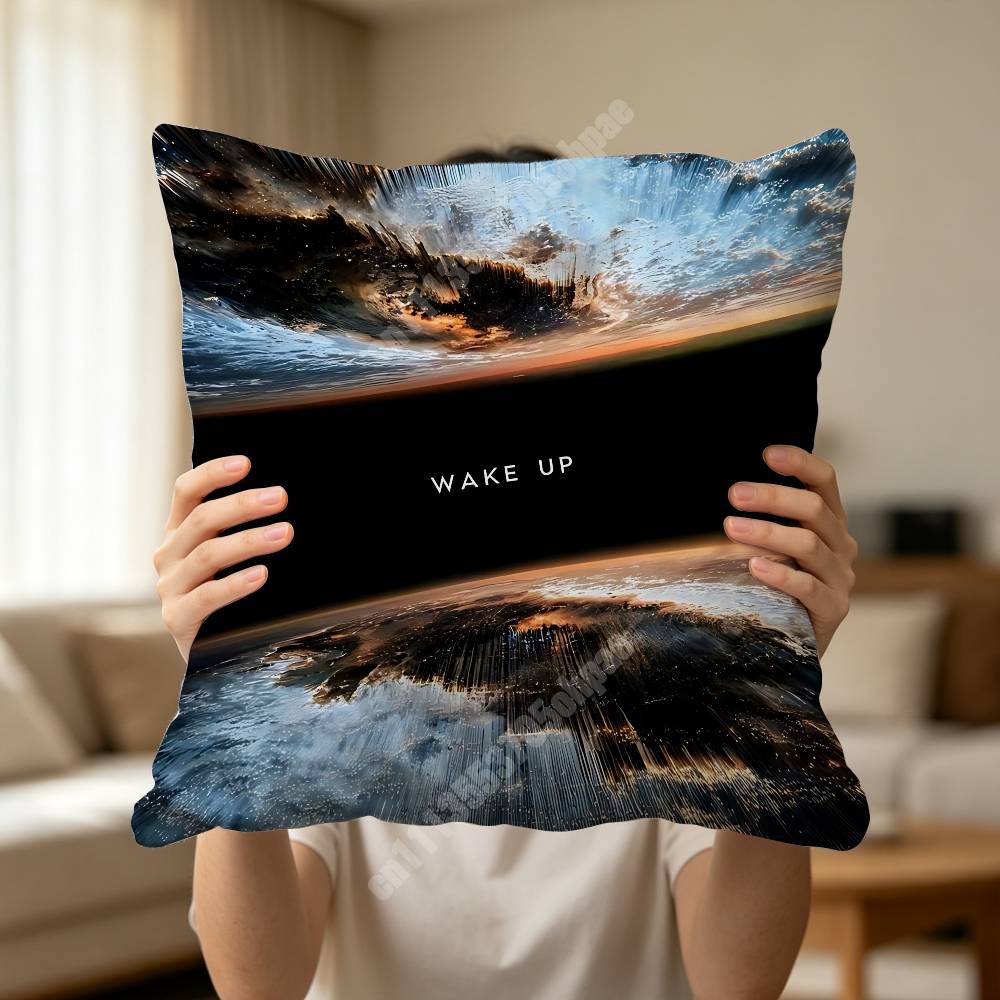 IInterstellarS Christopher Nolan SciFi Pillow Cover Sofa Couch Cushion Case Creative Workspace Accent Home Decor